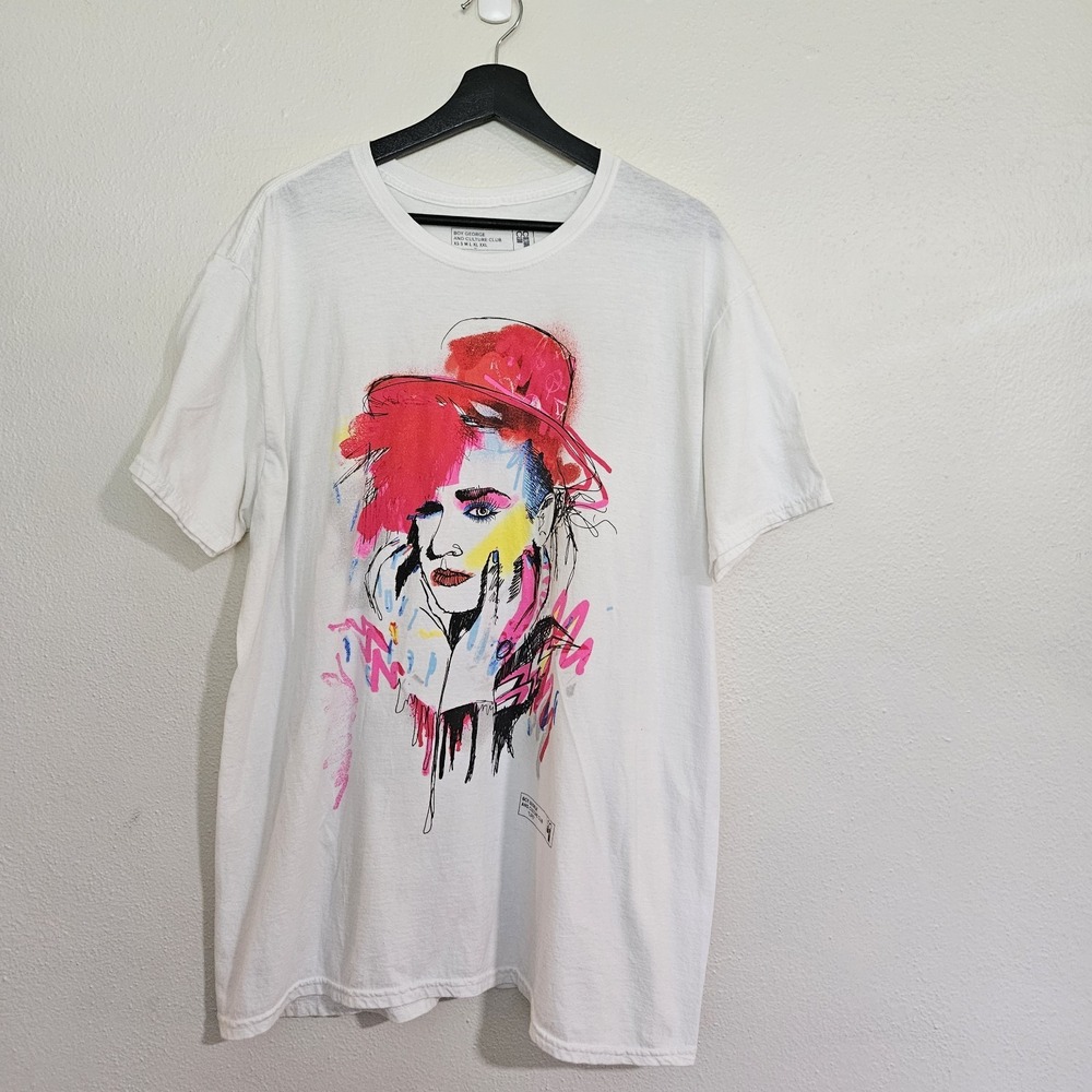 The Boy George & Culture Club Unisex T-Shirt: Drawn Portrait